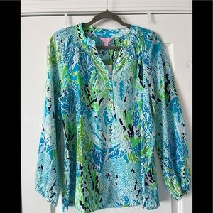 Lilly Pulitzer Elsa Top in Let’s Cha Cha WITH TAGS